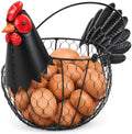 ALKAMI Chicken Egg Basket, Wire Egg Collecting Basket with Handle by ALKAMI