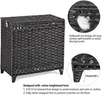 Laundry Hamper with 3 Removable Liner Bags, 132L Laundry Sorter with Lid - Image 5