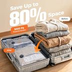 Litbear Travel Vacuum Bags with Cordless Electric Pump, 18 Pack 4 Sizes - Image 2