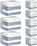 TAILI 8 Pack Cube Vacuum Storage Bags, Combo(3 Jumbo+5 Medium), Cream by TAILI