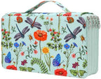 300 Slots Colored Pencil Case Organizer, 4 Layer Bag by Lbxgap