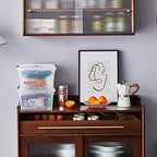 4-Pack 10.5 Quart Clear Plastic Latch Storage Boxes with Lid - Image 4