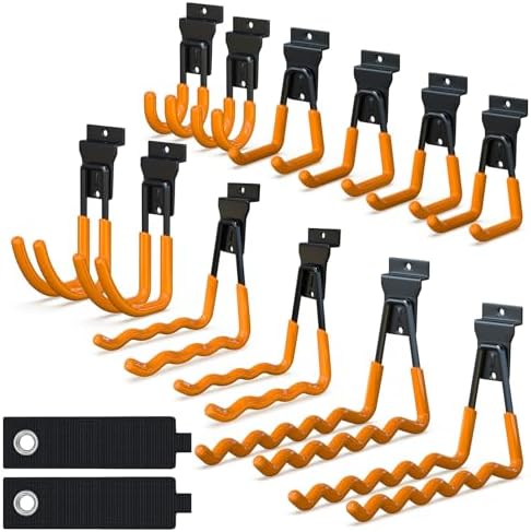 Slatwall Hooks 14 Pack Heavy Duty Multi Sizes Slatwall Accessories by LAOFEEI