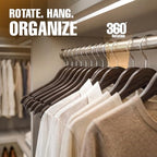 Utopia Home Wooden Hangers 30 Pack – Slim Suit Hangers Vintage - Image 5