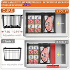Large Freezer Organizer Bins for 5 to 9 Cu.Ft,Leak-Proof Bottom，6Pack - Image 6