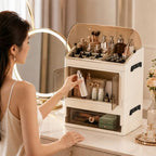 Makeup Organizer for Countertop, Skincare Storage, Bathroom Vanity - Image 5