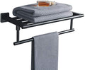 Alise Towel Racks for Bathroom Wall Mount 16 Inch,Matte Black by Alise