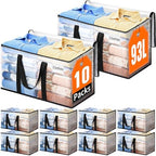 Moving Bags, Extra Large Heavy Duty Storage Bags, 93L, 10 Packs by EpicTotes