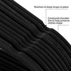 aheetech Velvet Hangers 100 Pack, Non-Slip Cascading Hangers, Swivel Hook - Image 5
