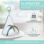HENNIE CLOSETLY Handbag Hangers, New Luxury Acrylic Purse and Bag Holder Hook, Closet Storage and Organization Display (Pack of 3) - Image 2