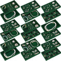 Junkin 18 Pcs Stackable Jewelry Drawer Organizer Inserts Dark Green by Junkin