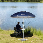 Seazul 6.5ft Sun Shade Umbrella, Portable Umbrella with Stand for Sports - Image 7