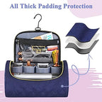 Mancro Padded Travel Case Compatible with Dyson Airwrap, Blue - Image 3
