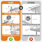 Pull Out Cabinet Organizer,17¾'' Slide Out Kitchen Organizers and Storage - Image 2
