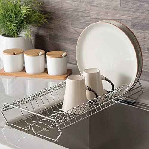 Kraus Kore Stainless Steel Dish Drying Rack for Workstation Kitchen Sink, KDR-1 - Image 4