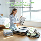 9 Pack Vacuum Bags for Travel with Pump, Vacuum Seal Bags for Clothing - Image 7