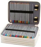 Portable Colored 250 Slots Pencil case Organizer with Printing Pattern for Watercolor Pens or Markers, Pencil Case Organizer for Artist - Image 3