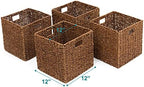 Foldable Storage Basket with Iron Wire Frame By Trademark Innovations (Set of 4) - Image 5