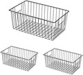 16inch Freezer Wire Storage Organizer Baskets, Household Refrigerator Bins with Built-in Handles for Cabinet, Pantry by Y.Z.Bros