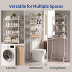 Delamu Over Toilet Storage Rack, 4 Tiers (71.9" H) Bathroom Organizer Shelf - Image 7