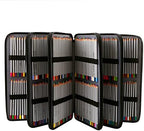 480 Individual-Slots Colored Pencil Case w/Handle & Shoulder Strap - Image 3