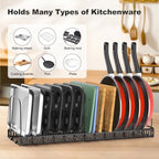 Housolution 2 Pack Cutting Board and Baking Tray Cookie Sheet Organizer - Image 2