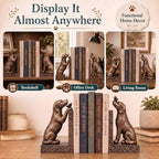 Dog Decorative Bookend for Shelves - Dog Book Ends - Image 5