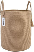 XUANGUO Rope Laundry Basket Laundry Hamper for Clothes Jute by XUANGUO