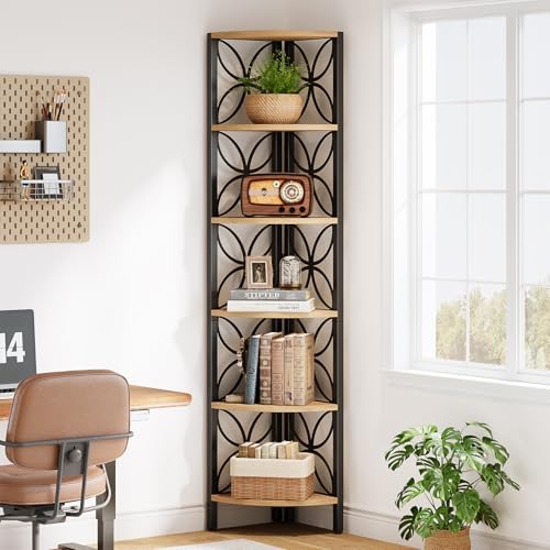 Tribesigns 6-Tier Corner Shelf by Tribesigns