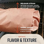 Bryco Goods Pink Butcher Paper Roll with Dispenser Box, 24" x 175' (2100”) Food-Grade Peach Butcher Paper for Smoker, BBQ, Grilling, Smoking Meat - USA Made - Unbleached, Uncoated and Unwaxed - Image 5