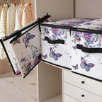 Fabric Storage Bins with Lids,Under Bed Storage Containers 3Pack - Image 4
