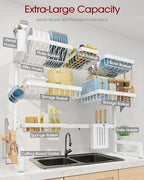 Sakugi Dish Drying Rack Over The Sink, Dish Drainer for Kitchen Counter - Image 4