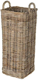 KOUBOO Kobo Square Umbrella Stand with Metal Water Catch, Gray Storage Basket Grey by KOUBOO