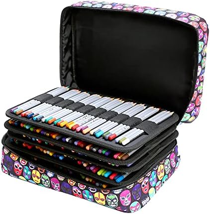 360 Slots Colored Pencil Case w/Handle & Shoulder Strap - Image 4