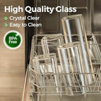 Glass Pantry Storage Containers with Lids 0.6/1.2/1.9 Qt 6 Pack - Image 4