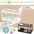 Cinnvoice Boot Tray Rack for Entryway, 28" d X 14.5" w X 14.5" h - Image 6