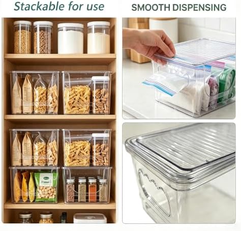 BLULEE 2 Pack Clear Trash Bag Holder, Under Sink Trash Dispenser - Image 6