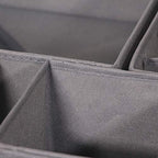 DIOMMELL 12 Pack Foldable Cloth Storage Box Closet Dresser Drawer Organizer Fabric Baskets Bins Containers Divider for Baby Clothes Underwear Bras Socks Lingerie Clothing,M Grey 444 - Image 5