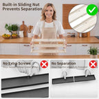 Expandable Spice Rack Organizer for Cabinet, Supports 17.6 lbs Per Tier - Image 3