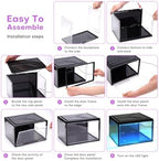 Oltraman LED Smart Shoe Boxes Display Case, Stackable Storage Organizers - Image 6