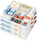 DIMJ Drawer Organizer Clothes 20 Pack - Foldable Baby Organizers and Storage & Dresser Organizer for Bedroom, Closet - Nursery Organization Dresser Dividers for underwear, Sock,Bra, Belt, Tie, White by DiMJ