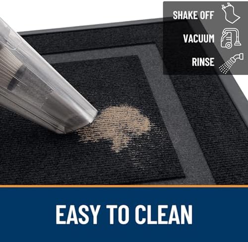 OLANLY Front Door Mat Outside 71x30, All-Season Heavy-Duty Rubber Doormat - Image 6