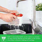 6 Pack Fruit Storage Containers for Fridge Produce Saver Veggie Container - Image 3