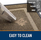OLANLY Front Door Mat Outside 35x30, All-Season Heavy-Duty Rubber Doormat - Image 6