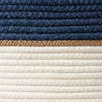 LA JOLIE MUSE 72L Extra Large Cotton Rope Laundry Basket, Blanket Basket - Image 6
