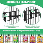 40Pcs 8" Gridwall Display Hooks Assortment Set, Black Metal Grid Wall Panel Hanging Display Hook for Garage Shop Retail Storage, Wire Diameter 5mm/ 0.2” - Image 6