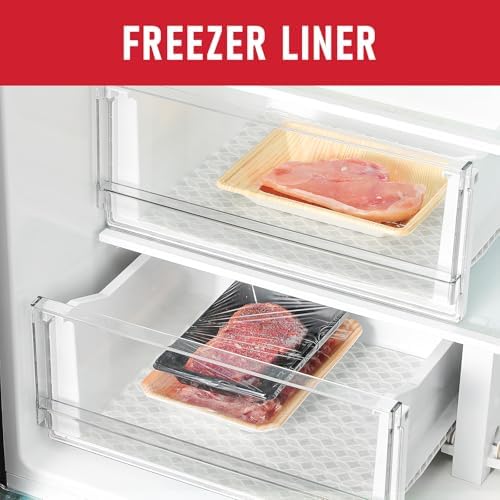 Cooyes 12 PCS Refrigerator Liners, 12" x 24" Non-Slip Fridge Liners Strong Absorbent Washable Non-Adhesive, Refrigerator Shelf Liners and Mats for Shelves, Drawers, Kitchen Cabinets(Gray Slate) - Image 6