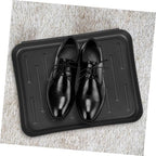 UKCOCO Shoe Mat Tray Waterproof Plastic Shoe Organizer Boot Mat Multipurpose Storage Tray for Home - Image 4