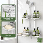 DAOYA Shower Caddy Hanging for Handheld Showerhead, Shower Rack, Aluminum - Image 6