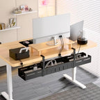 Under Desk Cable Management Tray-No Drill Clamp Moun，Expandable 25.2"–38.6" - Image 6